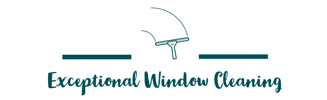 Exceptional Window Cleaning Logo Rectangle